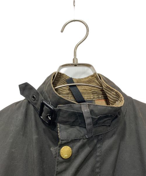 Barbour（バブアー）Barbour (バブアー) A7 WAXED INTERNATIONAL JACKET ブラック サイズ:C34の古着・服飾アイテム