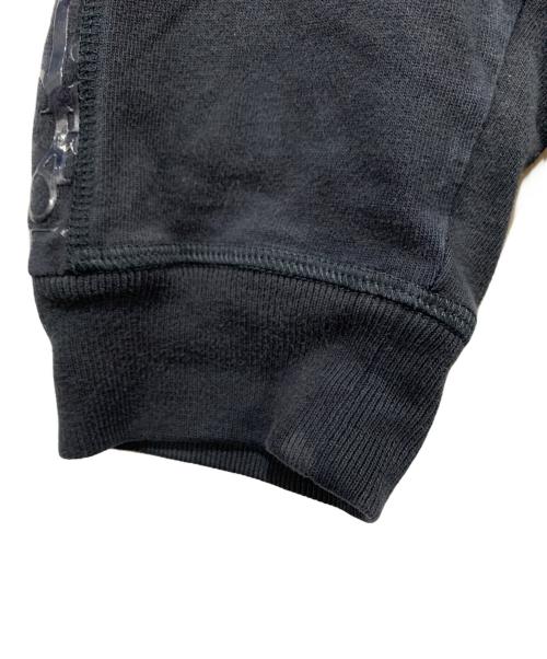 DIOR HOMME（ディオール オム）DIOR HOMME (ディオール オム) オブリークアームサイドラインコンパクトスウェットプルオーバー ブラック サイズ:SIZE XLの古着・服飾アイテム