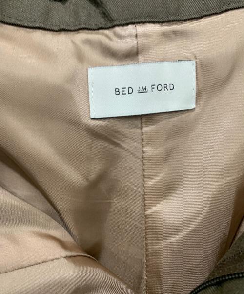 BED J.W. FORD（ベッドフォード）BED J.W. FORD (ベッドフォード) コットンシルククロップドパンツ ブラウン サイズ:SIZE 0の古着・服飾アイテム