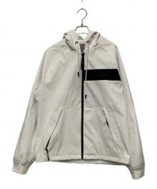 MICHAEL KORS（マイケル・コース）の古着「Tigres Hooded Jacket」｜ブラック×ホワイト