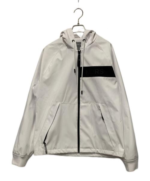 MICHAEL KORS（マイケル・コース）MICHAEL KORS (マイケル・コース) Tigres Hooded Jacket ブラック×ホワイト サイズ:SIZE Mの古着・服飾アイテム