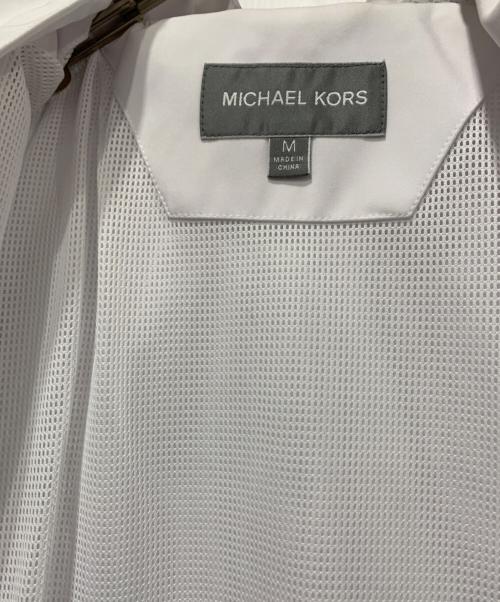 MICHAEL KORS（マイケル・コース）MICHAEL KORS (マイケル・コース) Tigres Hooded Jacket ブラック×ホワイト サイズ:SIZE Mの古着・服飾アイテム