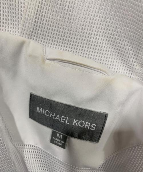 MICHAEL KORS（マイケル・コース）MICHAEL KORS (マイケル・コース) Tigres Hooded Jacket ブラック×ホワイト サイズ:SIZE Mの古着・服飾アイテム