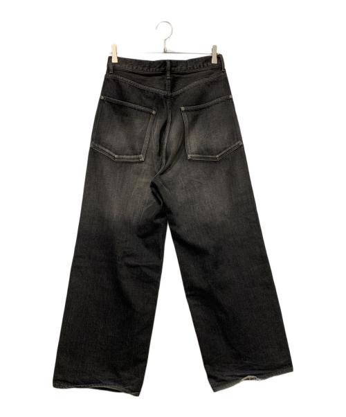 BEAMS（ビームス）BEAMS (ビームス) FUTURE ARCHIVE BUGGY CRUSH DENIM PANTS ブラック サイズ:SIZE Sの古着・服飾アイテム
