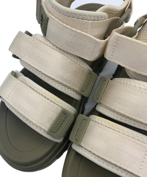 shaka（シャカ）shaka (シャカ) サンダル グリーン サイズ:23.0の古着・服飾アイテム
