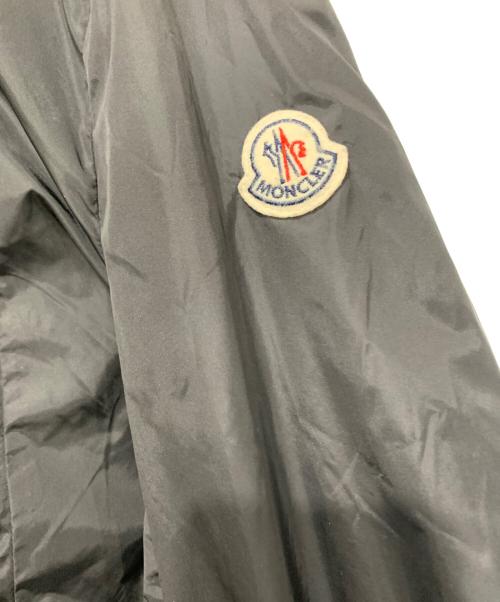 MONCLER（モンクレール）MONCLER (モンクレール) ナイロンフーデットコート ブラック×ベージュ サイズ:SIZE 1の古着・服飾アイテム
