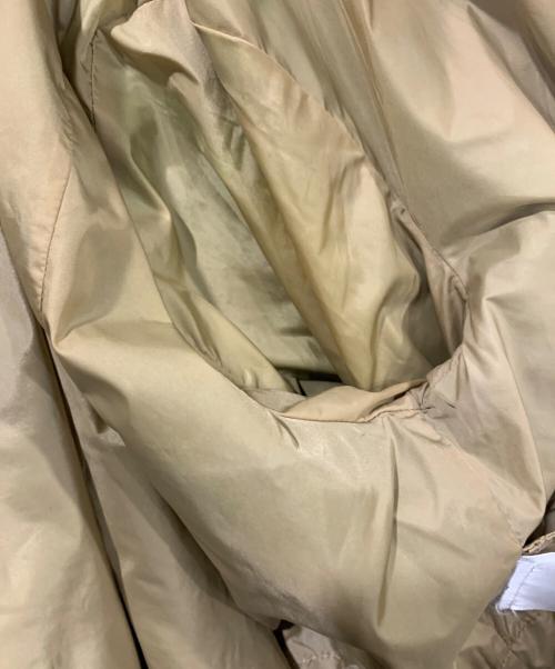 MONCLER（モンクレール）MONCLER (モンクレール) ナイロンフーデットコート ブラック×ベージュ サイズ:SIZE 1の古着・服飾アイテム