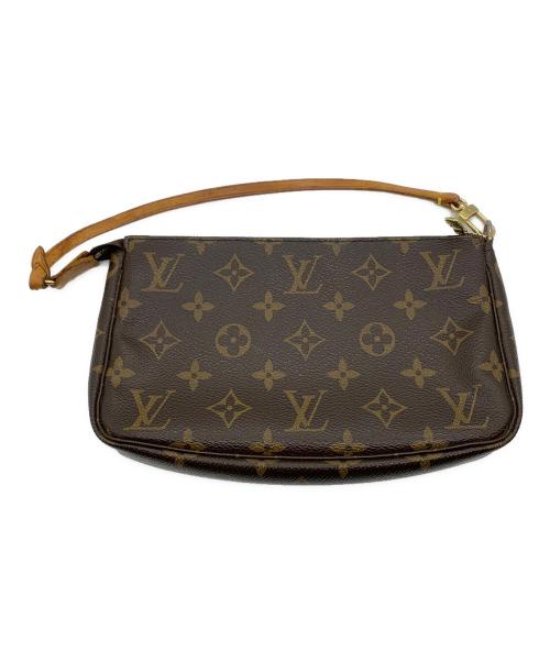 LOUIS VUITTON（ルイ ヴィトン）LOUIS VUITTON (ルイ ヴィトン) モノグラム　ポシェット・アクセソワール ブラウンの古着・服飾アイテム