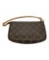 LOUIS VUITTON (ルイ ヴィトン) モノグラム　ポシェット・アクセソワール ブラウン：55000円