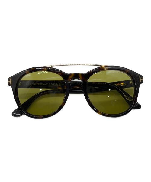 TOM FORD（トムフォード）TOM FORD (トムフォード) NEW MAN　伊達眼鏡 ブラウンの古着・服飾アイテム