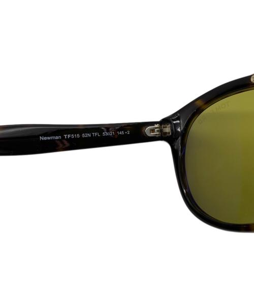 TOM FORD（トムフォード）TOM FORD (トムフォード) NEW MAN　伊達眼鏡 ブラウンの古着・服飾アイテム