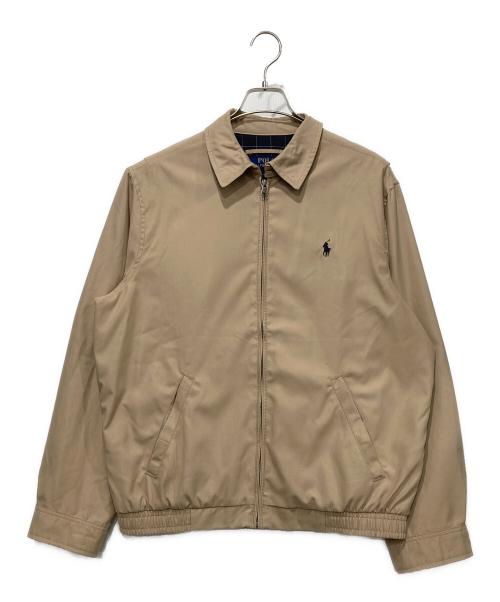 POLO RALPH LAUREN（ポロ・ラルフローレン）POLO RALPH LAUREN (ポロ・ラルフローレン) スイングトップ ベージュ サイズ:Mの古着・服飾アイテム