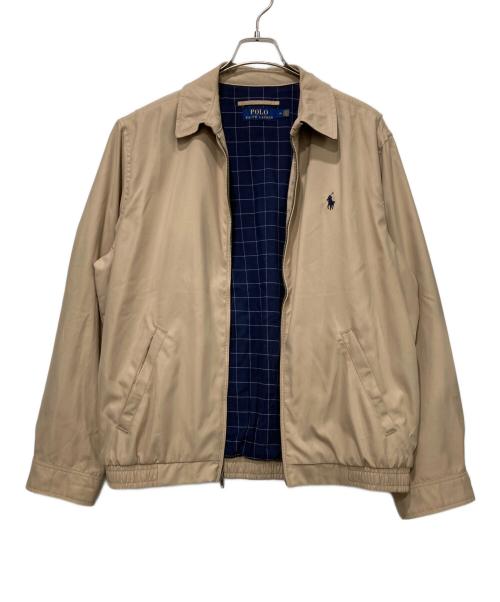 POLO RALPH LAUREN（ポロ・ラルフローレン）POLO RALPH LAUREN (ポロ・ラルフローレン) スイングトップ ベージュ サイズ:Mの古着・服飾アイテム