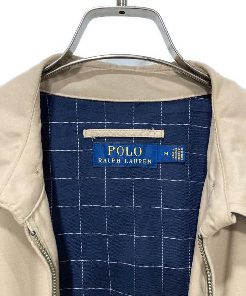 POLO RALPH LAUREN（ポロ・ラルフローレン）POLO RALPH LAUREN (ポロ・ラルフローレン) スイングトップ ベージュ サイズ:Mの古着・服飾アイテム