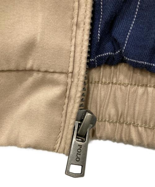 POLO RALPH LAUREN（ポロ・ラルフローレン）POLO RALPH LAUREN (ポロ・ラルフローレン) スイングトップ ベージュ サイズ:Mの古着・服飾アイテム
