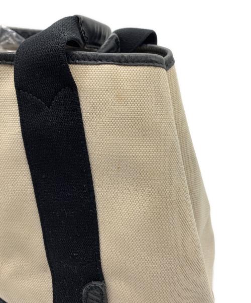 BALENCIAGA（バレンシアガ）BALENCIAGA (バレンシアガ) Navy カバ スモール ベージュ×ブラックの古着・服飾アイテム