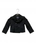 BURBERRY LONDONバーバリーロンドン）の古着「ダブルブレストジャケット」｜ブラック