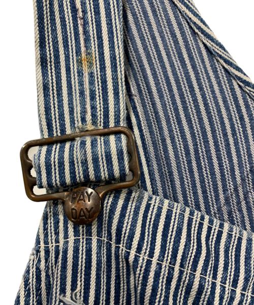 PAY DAY（ペイデイ）PAY DAY (ペイデイ) オーバーオール　50's ヴィンテージ古着  ブルー サイズ:不明の古着・服飾アイテム