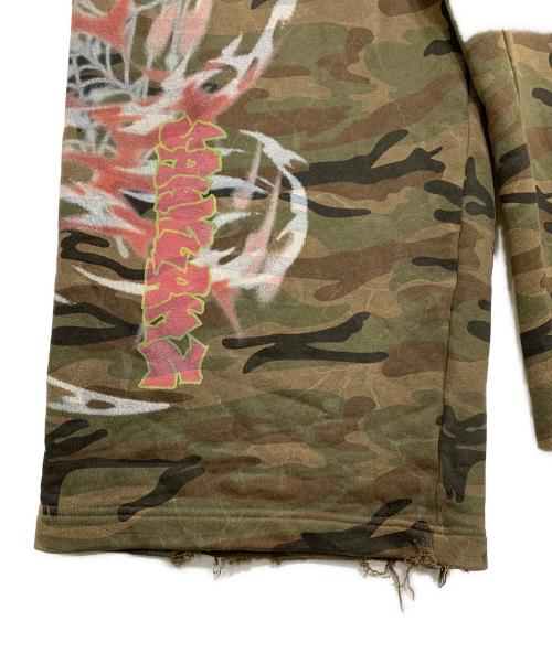 SANKUANZ（サンクアンズ）SANKUANZ (サンクアンズ) スウェットパンツ グリーン×ブラウン サイズ:XLの古着・服飾アイテム