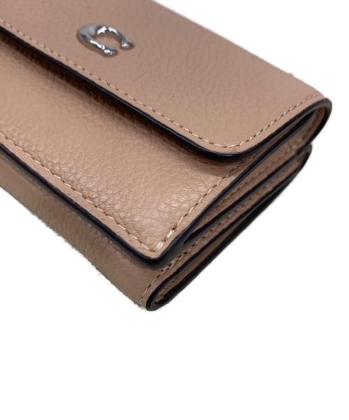 COACH（コーチ）COACH (コーチ) 3つ折り財布 ピンクの古着・服飾アイテム