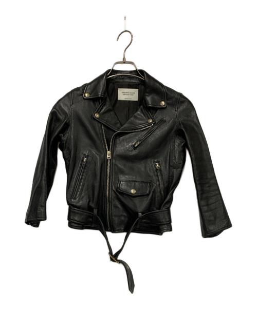 beautiful people（ビューティフルピープル）beautiful people (ビューティフルピープル) ライダースジャケット ブラック サイズ:120cmの古着・服飾アイテム