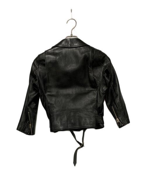 beautiful people（ビューティフルピープル）beautiful people (ビューティフルピープル) ライダースジャケット ブラック サイズ:120cmの古着・服飾アイテム