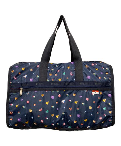 LeSportsac（レスポートサック）LeSportsac (レスポートサック) Pokemon Center (ポケモンセンター) ボストンバッグ ネイビーの古着・服飾アイテム