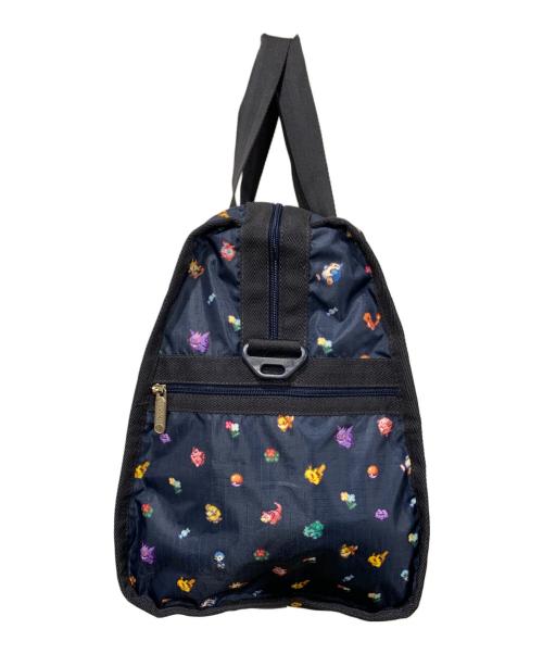 LeSportsac（レスポートサック）LeSportsac (レスポートサック) Pokemon Center (ポケモンセンター) ボストンバッグ ネイビーの古着・服飾アイテム