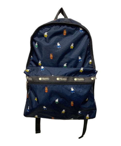LeSportsac（レスポートサック）LeSportsac (レスポートサック) miffy (ミッフィ) リュック ネイビーの古着・服飾アイテム