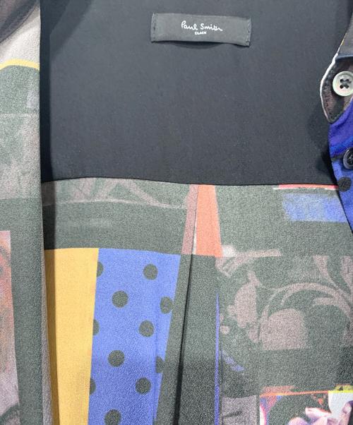 Paul Smith BLACK（ポールスミスブラック）Paul Smith BLACK (ポールスミスブラック) 長袖ワンピース マルチカラー サイズ:SIZE 38の古着・服飾アイテム