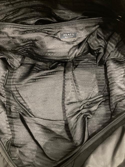 PRADA（プラダ）PRADA (プラダ) ナイロンボストンバッグ ブラックの古着・服飾アイテム