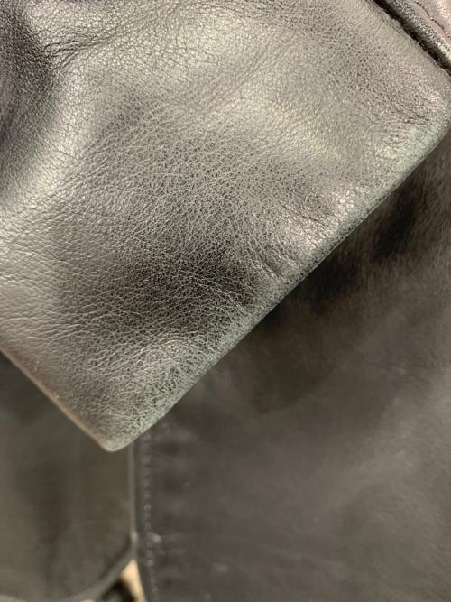 Schott（ショット）Schott (ショット) レザージャケット ブラック サイズ:40の古着・服飾アイテム
