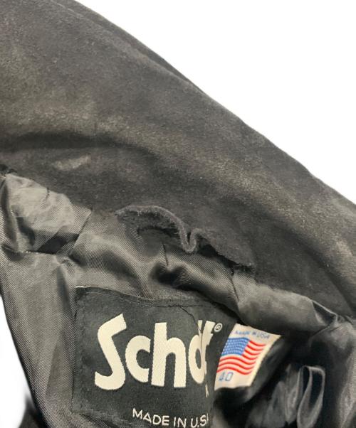 Schott（ショット）Schott (ショット) レザージャケット ブラック サイズ:SIZE 40の古着・服飾アイテム