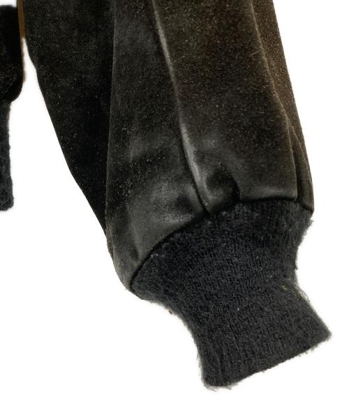 Schott（ショット）Schott (ショット) スエードジャケット ブラック サイズ:40の古着・服飾アイテム