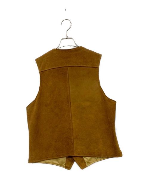 Schott（ショット）Schott (ショット) レザーベスト ブラウン サイズ:SIZE Mの古着・服飾アイテム