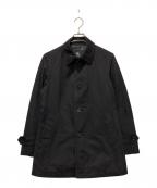 BURBERRY BLACK LABELバーバリーブラックレーベル）の古着「ステンカラーコート」｜ブラック