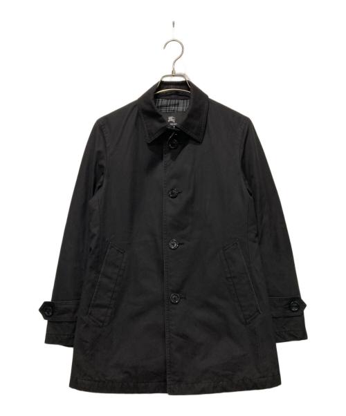 BURBERRY BLACK LABEL（バーバリーブラックレーベル）BURBERRY BLACK LABEL (バーバリーブラックレーベル) ステンカラーコート ブラック サイズ:Sの古着・服飾アイテム
