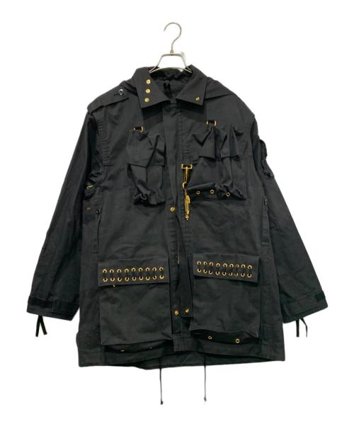 AMBUSH（アンブッシュ）AMBUSH (アンブッシュ) AMB ARMY JACKET 2 ブラック サイズ:SIZE Lの古着・服飾アイテム