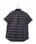 Burberry's (バーバリー) 金釦半袖シャツ ネイビー×レッド サイズ:11AR：6000円