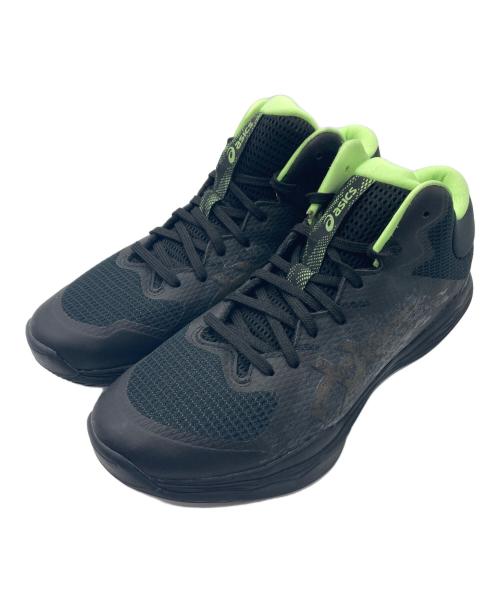 asics（アシックス）asics (アシックス) バスケットシューズ ブラック サイズ:28の古着・服飾アイテム