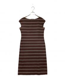 BURBERRY（バーバリー）の古着「ノースリーブワンピース」｜ブラウン