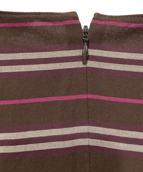 BURBERRY（バーバリー）BURBERRY (バーバリー) ノースリーブワンピース ブラウン サイズ:４０の古着・服飾アイテム