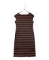 BURBERRY（バーバリー）の古着「ノースリーブワンピース」｜ブラウン