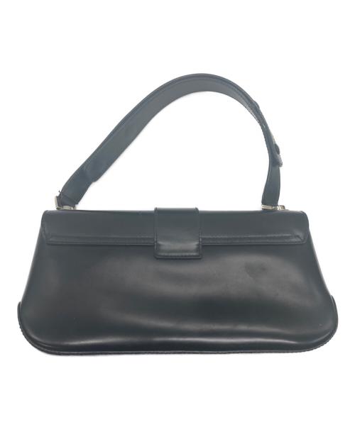 Salvatore Ferragamo（サルヴァトーレ フェラガモ）Salvatore Ferragamo (サルヴァトーレ フェラガモ) ガンチーニ　ワンショルダーバッグ ブラックの古着・服飾アイテム