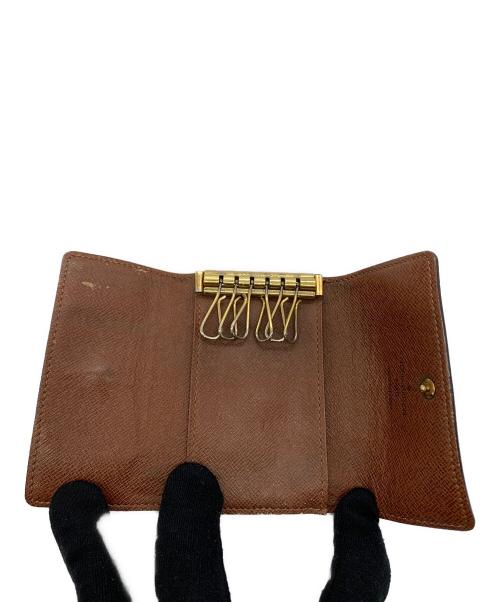 LOUIS VUITTON（ルイ ヴィトン）LOUIS VUITTON (ルイ ヴィトン) モノグラム キーケース ミュルティクレ6 ブラウンの古着・服飾アイテム