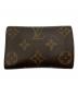 LOUIS VUITTON (ルイ ヴィトン) モノグラム キーケース ミュルティクレ6 ブラウン：8000円