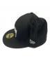 New Era (ニューエラ) stussy (ステューシー) キャップ ブラック サイズ:SIZE 7 1/2：8000円