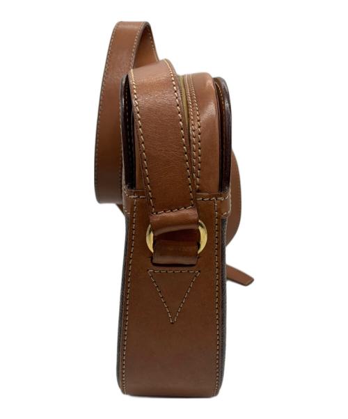 CELINE（セリーヌ）CELINE (セリーヌ) マカダム　ショルダーバッグ ブラウンの古着・服飾アイテム