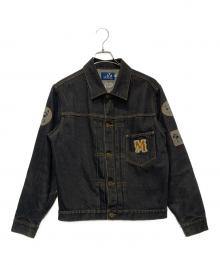 Disney(TOKYO Disney SEA)（ディズニー トーキョーディズニーシー）の古着「デニムジャケット」｜ブラック