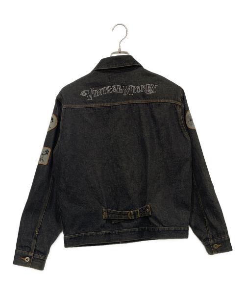 Disney(TOKYO Disney SEA)（ディズニー トーキョーディズニーシー）Disney(TOKYO Disney SEA) (ディズニー トーキョーディズニーシー) デニムジャケット ブラック サイズ:SIZE Sの古着・服飾アイテム